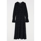 BLK | FLOCKY LACE ドレス | MOUSSY OUTLET