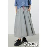 L/GRY1 | W/Rビッグポケットフレアスカート | RODEO CROWNS WIDE BOWL