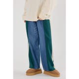 柄GRN5 | カスタムトラック デニムパンツ | RODEO CROWNS WIDE BOWL