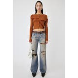 FRONT BUTTON FRILL KNIT トップス | MOUSSY OUTLET | 詳細画像20 