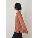 サテンシャツ リサイクルポリエステル×レーヨン素材 | MOUSSY OUTLET | 詳細画像9 