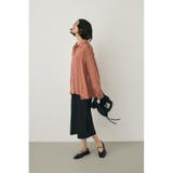 サテンシャツ リサイクルポリエステル×レーヨン素材 | MOUSSY OUTLET | 詳細画像17 