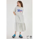 L/T.GRY1 | MASTER PROTECT ヘムギャザーワンピース | RODEO CROWNS WIDE BOWL