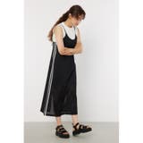 BLK | メッシュ切り替えラインキャミワンピース | RODEO CROWNS WIDE BOWL