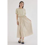 L/BEG1 | 異素材切替ワンピース | RODEO CROWNS WIDE BOWL