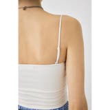 SQUARE NECK PLAIN キャミソール | MOUSSY OUTLET | 詳細画像10 