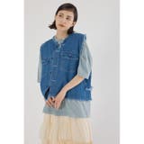 BLU | バックフリルベスト | RODEO CROWNS WIDE BOWL