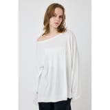 O/WHT1 | OFF SHOULDER ルーズニット | MOUSSY OUTLET