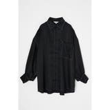 BLK | LUSTER OVER シャツ | MOUSSY OUTLET
