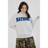 L/T.GRY1 | NATIONSパーカー | RODEO CROWNS WIDE BOWL