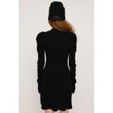 TUCK SLEEVE FLARE KNIT ショートワンピース | SLY OUTLET | 詳細画像11