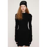 TUCK SLEEVE FLARE KNIT ショートワンピース | SLY OUTLET | 詳細画像9