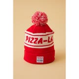RED | PIZZA-LA ニットキャップ | RODEO CROWNS WIDE BOWL