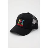 BLK | フラミンゴメッシュCAP | RODEO CROWNS WIDE BOWL