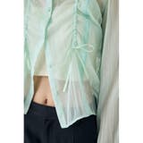 LACY TAPE シアーシャツ | MOUSSY OUTLET | 詳細画像11 