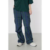 柄GRN5 | チェックカーゴパンツ | RODEO CROWNS WIDE BOWL