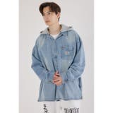 フーデッドデニムシャツジャケット | RODEO CROWNS WIDE BOWL | 詳細画像10