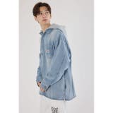 フーデッドデニムシャツジャケット | RODEO CROWNS WIDE BOWL | 詳細画像11