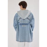 フーデッドデニムシャツジャケット | RODEO CROWNS WIDE BOWL | 詳細画像12