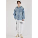 フーデッドデニムシャツジャケット | RODEO CROWNS WIDE BOWL | 詳細画像14