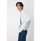 ハートパネルレイヤードロングスリーブTシャツ | RODEO CROWNS WIDE BOWL | 詳細画像3