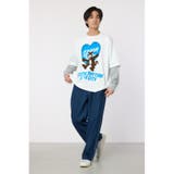 ハートパネルレイヤードロングスリーブTシャツ | RODEO CROWNS WIDE BOWL | 詳細画像6