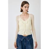SHEER RIB カーディガン | MOUSSY OUTLET | 詳細画像1 