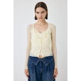 SHEER RIB カーディガン | MOUSSY OUTLET | 詳細画像6 