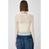 SHEER RIB カーディガン | MOUSSY OUTLET | 詳細画像8 