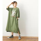 KHA | (WEB限定)TOUR Tシャツワンピース | RODEO CROWNS WIDE BOWL