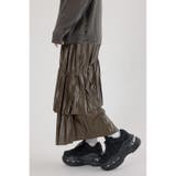 レザーライクフリルティアードスカート | RODEO CROWNS WIDE BOWL | 詳細画像14 