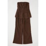 TAILORED BARE TOP オールインワン | MOUSSY OUTLET | 詳細画像4 