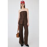 BRN | TAILORED BARE TOP オールインワン | MOUSSY OUTLET
