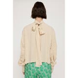 GATHER S/L BACK RIBBON ブラウス | SLY OUTLET | 詳細画像5