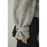 シャギーショートジャケット リサイクルポリエステル×ウール混 | MOUSSY OUTLET | 詳細画像11 