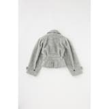 シャギーショートジャケット リサイクルポリエステル×ウール混 | MOUSSY OUTLET | 詳細画像14 