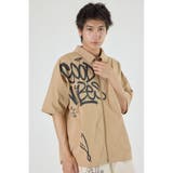 BEG | グラフィティーZIPシャツ | RODEO CROWNS WIDE BOWL