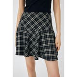 TARTAN ASSYMMETRY ミニスカート | MOUSSY OUTLET | 詳細画像4 