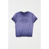 NVY | BLURRED LOGO TEE | MOUSSY OUTLET