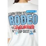 Overlap デニムアップリケTシャツ | RODEO CROWNS WIDE BOWL | 詳細画像13 
