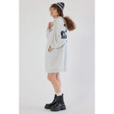 フェイクレザーパッチパーカーワンピース | RODEO CROWNS WIDE BOWL | 詳細画像14 