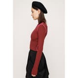 SEAM COLOR CROP RIB トップス | SLY OUTLET | 詳細画像4