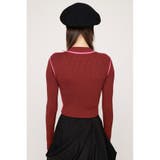 SEAM COLOR CROP RIB トップス | SLY OUTLET | 詳細画像5