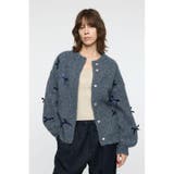 RIBBON FANCY カーディガン | MOUSSY OUTLET | 詳細画像9
