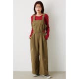 サイドカットシャーリングサロペットパンツ | RODEO CROWNS WIDE BOWL | 詳細画像5