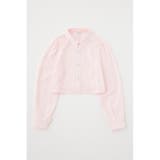 L/PNK1 | SHEER CROPPED シャツ | MOUSSY OUTLET