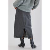 カーブデニムマキシスカート | RODEO CROWNS WIDE BOWL | 詳細画像4 