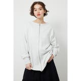 L/T.GRY1 | 2WAYオフショルダージップトップス | RODEO CROWNS WIDE BOWL