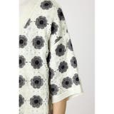 クロシェフラワー半袖ニットカーディガン | RODEO CROWNS WIDE BOWL | 詳細画像11 