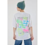 O/WHT1 | NEON GRAFFITI Tシャツ | RODEO CROWNS WIDE BOWL